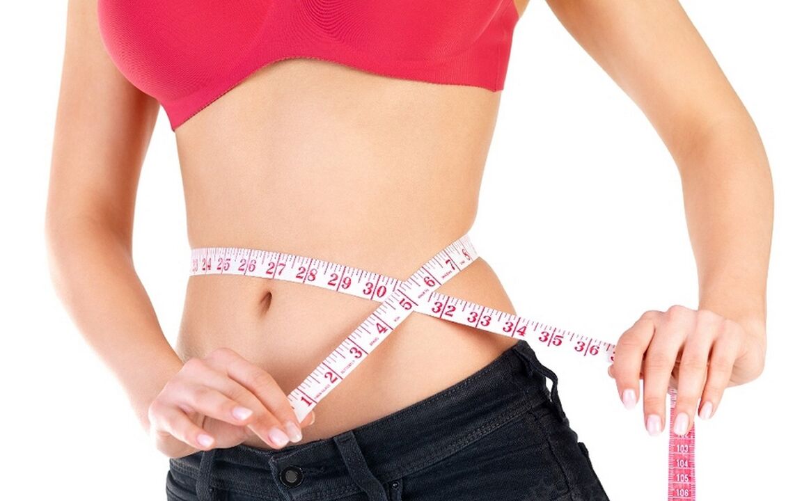 waistline while losing weight by 10 kg per month
