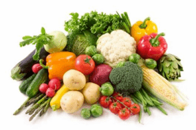 Second day vegetables